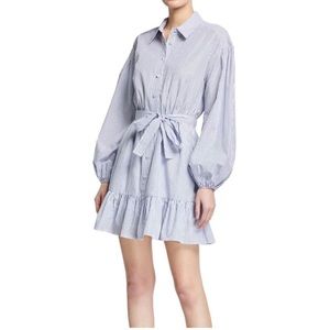Cinq à Sept Kelly Long Sleeve Mini Shirtdress size 0